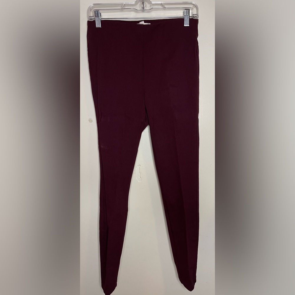 LC Lauren Conrad l  Burgundy l Stretch Skinny Pants Women’s l Size M l Poshmark